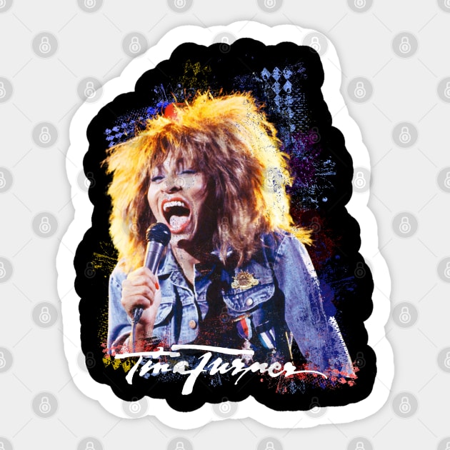 Tina Turner Sticker by TesieAraa